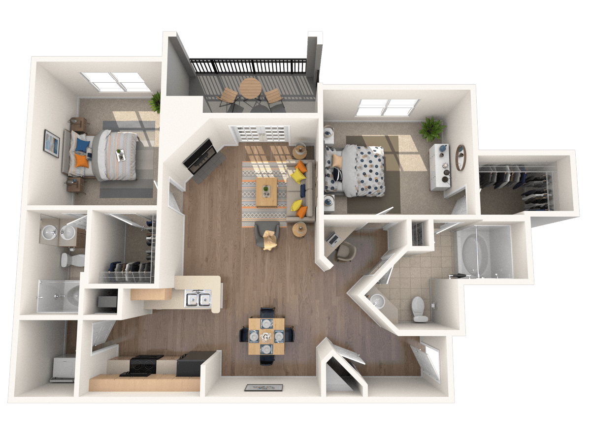 B3 - The Aster floor plan